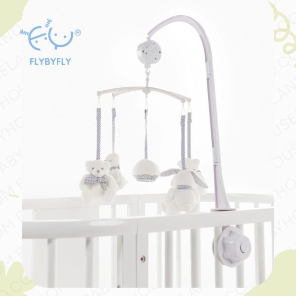 آویز تخت موزیکال طرح خرس فلای بای فلای17378 FLYBYFLY
