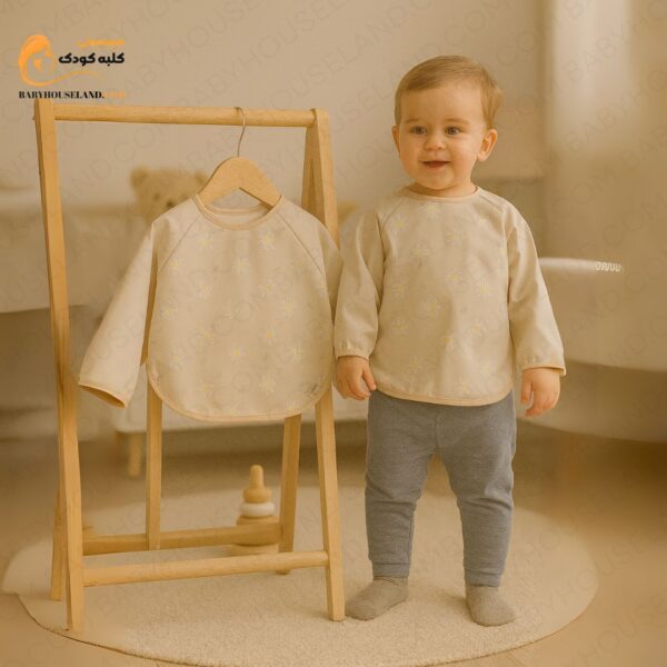 پیشبند استیندار طرح گل Bibaby 75176