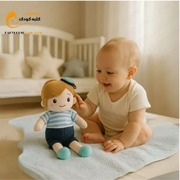 عروسک پولشی پسر نخ کش موزیکال sunnozy clgf01-b