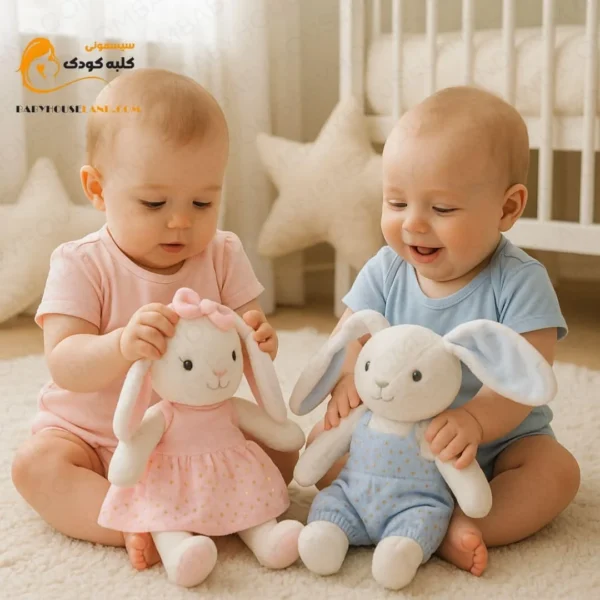 خرگوش پولشی نخ کش موزیکال sunnozy snty69-p