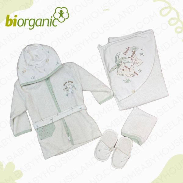 پک حوله ۴تیکه طرح کوالا biorganic 66322