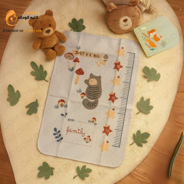 زیر انداز طرح قارچ 65208 bibaby
