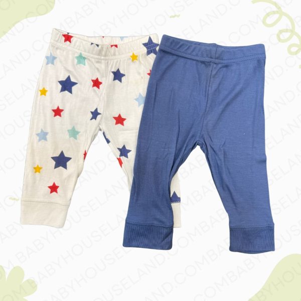 شلوار ۲عددی طرح ستاره hudson baby 01286