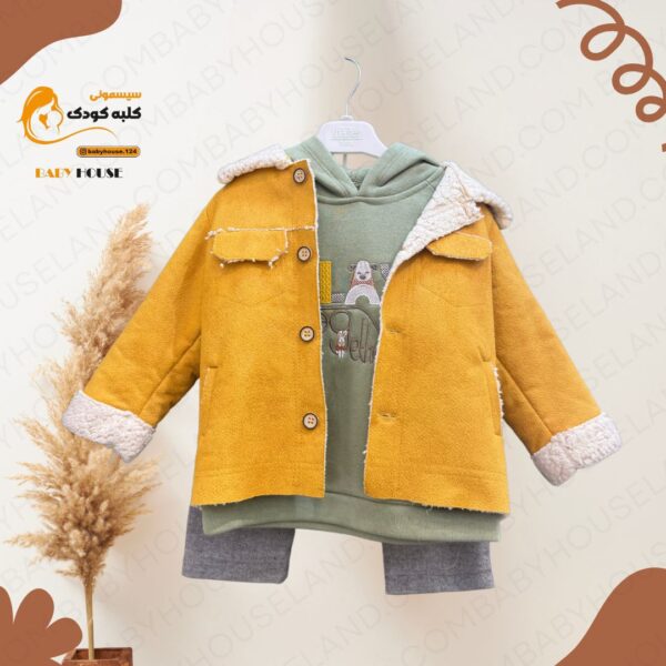 ست ۳تیکه زمستانه master baby 2276