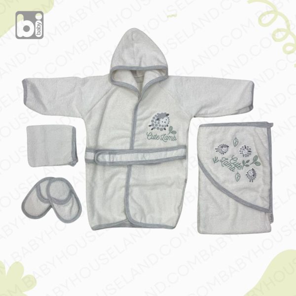پک حوله ۴تیکه طرح بره bibaby 66479