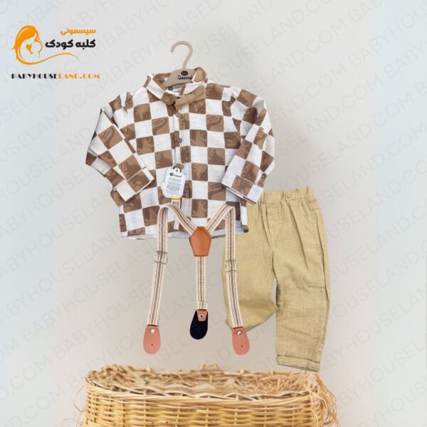 ست بلوز شلوار 3تیکه 2523 caravan baby