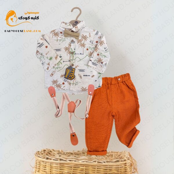 ست بلوز شلوار 3تیکه 2524 caravan baby