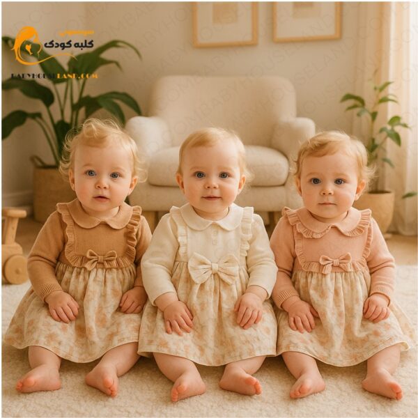 پیراهن دخترانه NipperLand مدل 8250