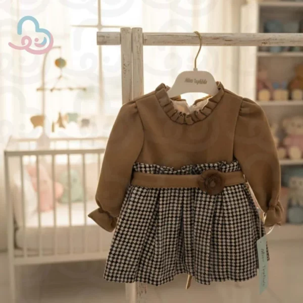 پیراهن دخترانه top kids 3197