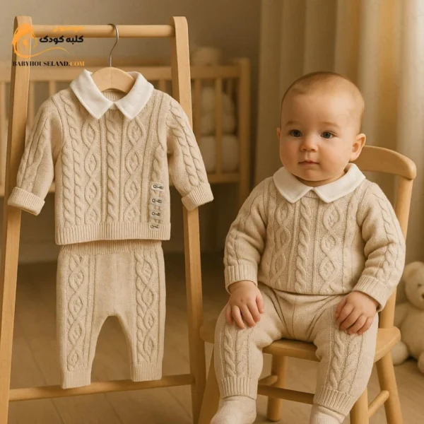 ست بافت ۳تیکه NipperLand ۸۲۹۵