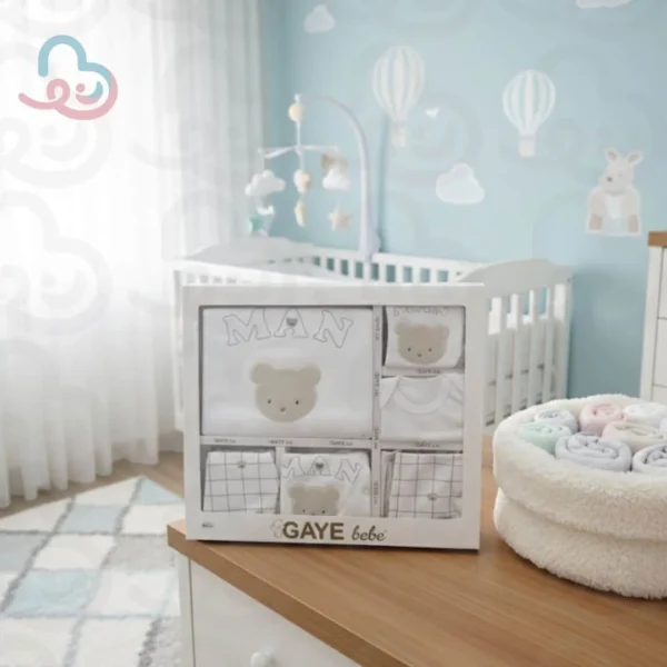 ست بیمارستانی ۱۰ تیکه طرح خرس  Gaye ۶۶۴۰