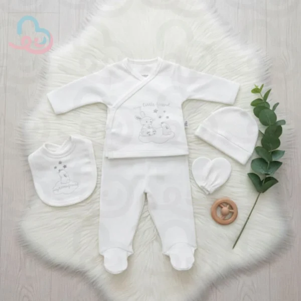 ست بیمارستانی ۵تیکه طرح خرگوش Bebitof ۲۰۲۲۷-۰۳