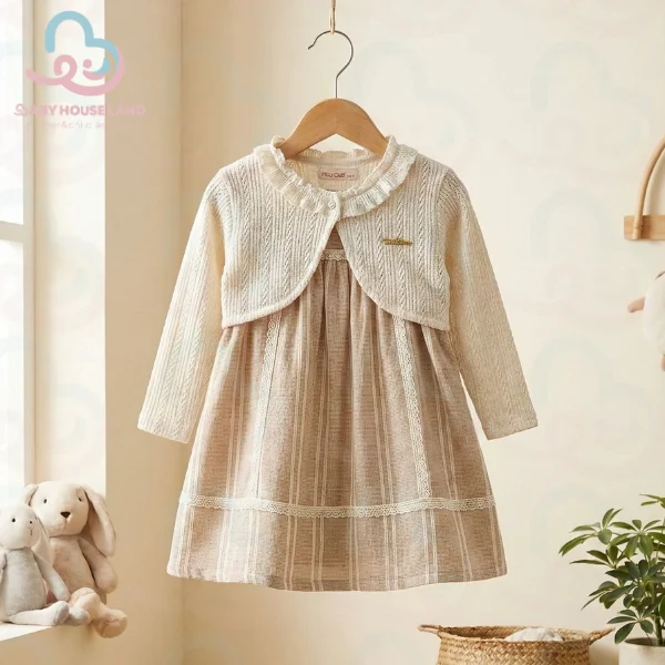 پیراهن دخترانه 2تیکه Miss Pallone 3985