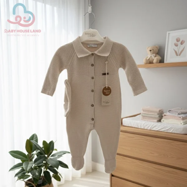 ست ۳تیکه بافت BabyMia ۴۰۶۲