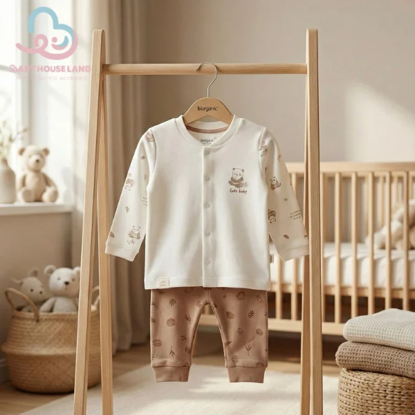 بلوز شلوار طرح کوالاBiorganic ۵۹۸۱۸