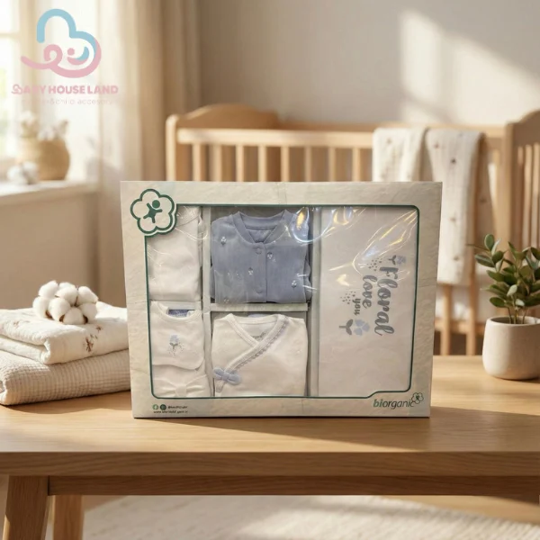 ست بیمارستانی ۱۰ تیکه طرح گل ۶۳۲۴۳ Biorganic